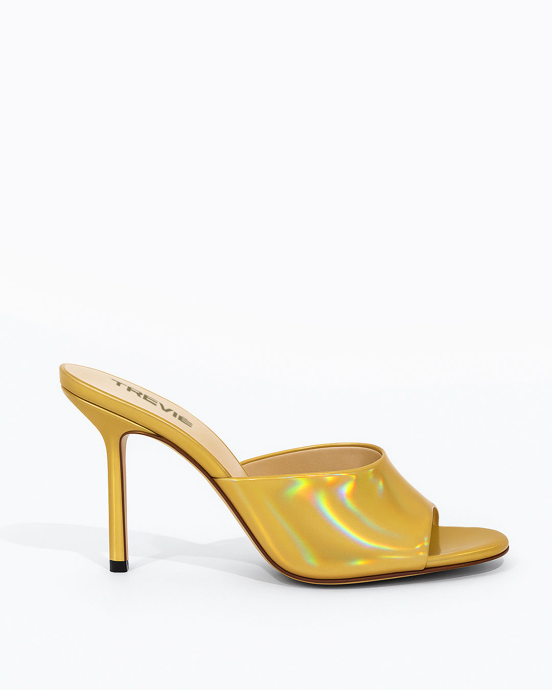 Mule laminato oro