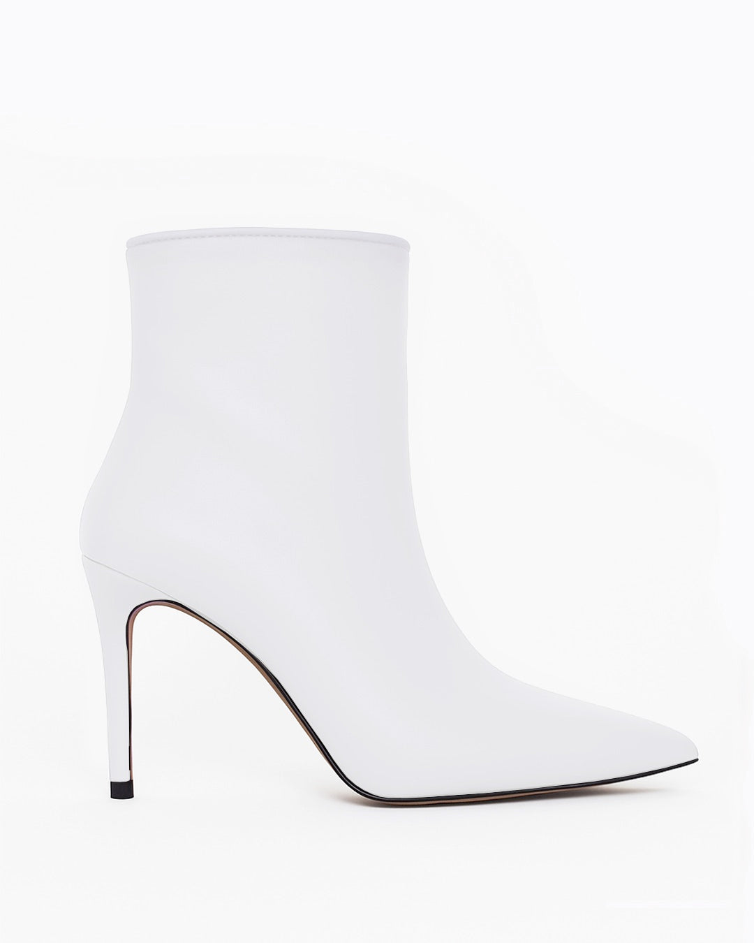 Stivaletto ecopelle bianco