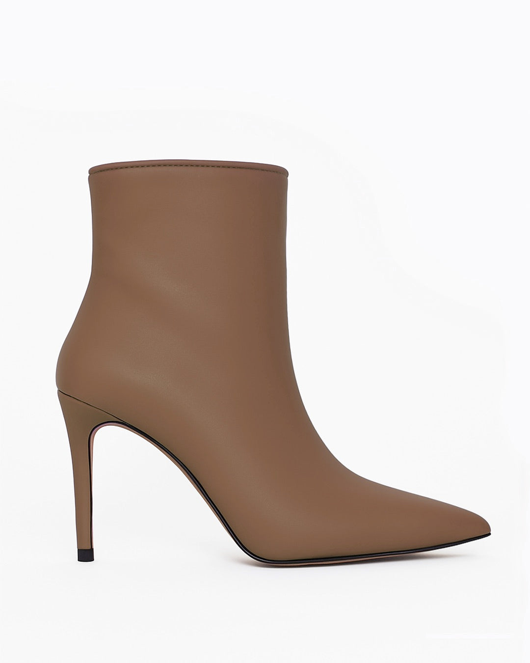 Stivaletto ecopelle cuoio