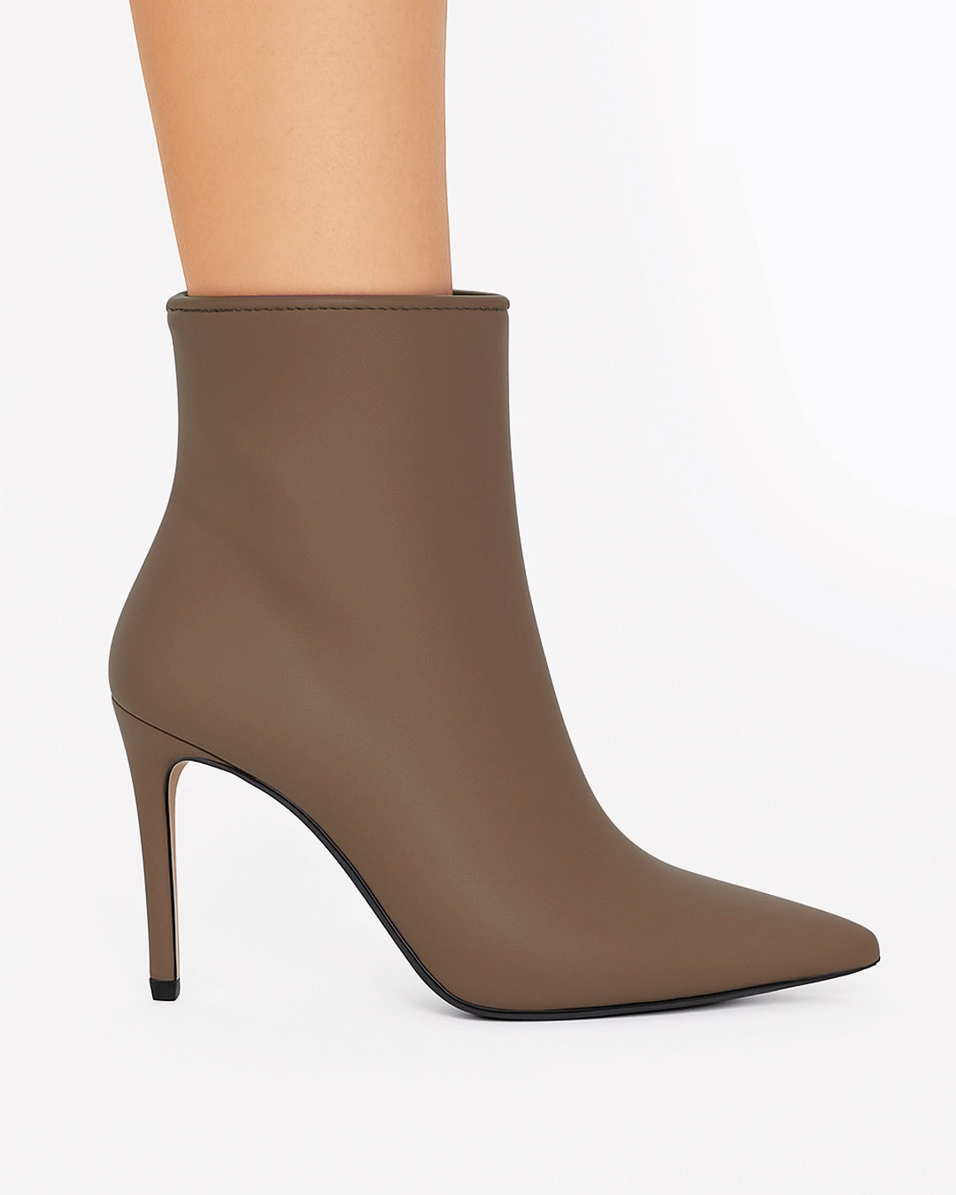 Stivaletto ecopelle cuoio