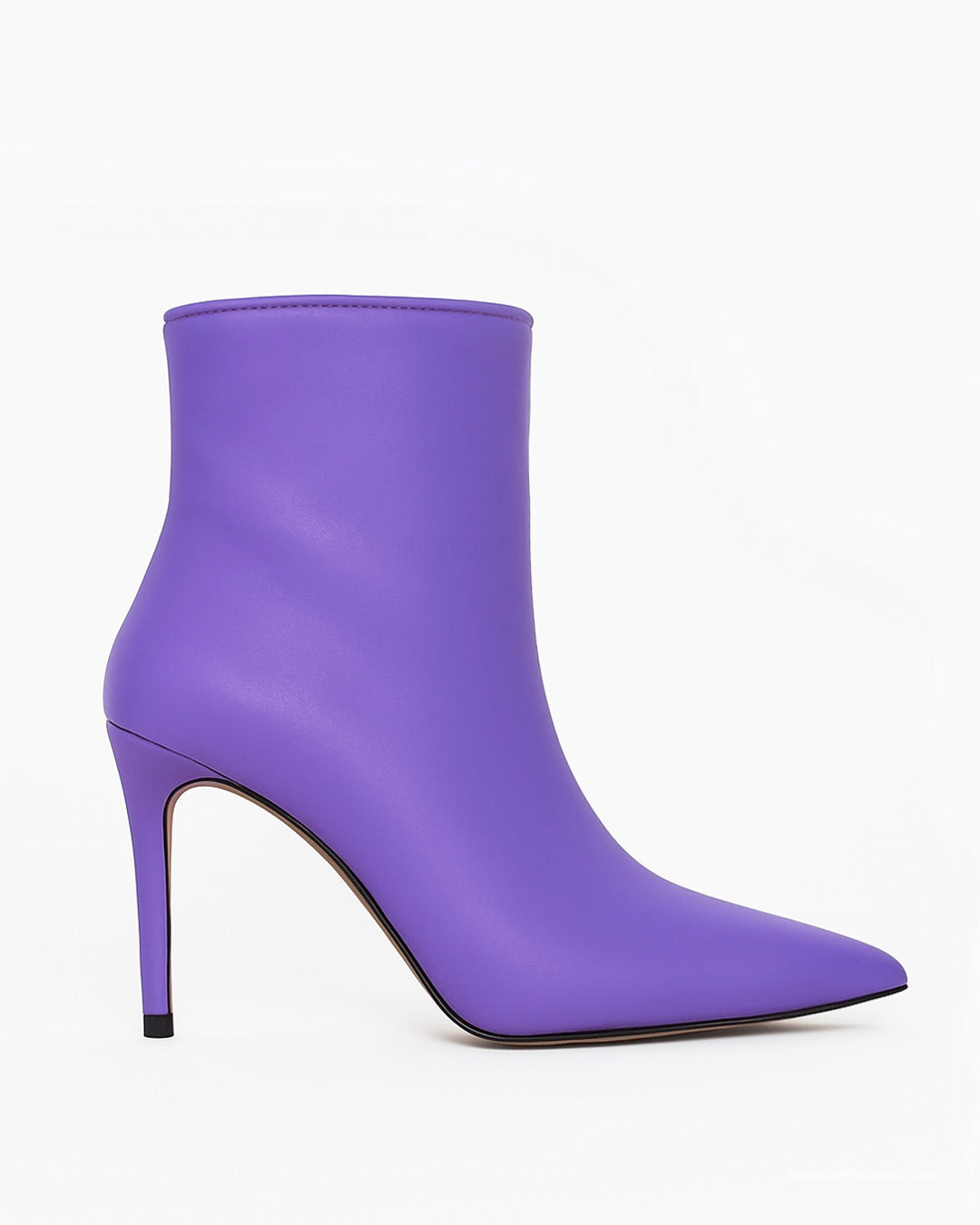 Stivaletto ecopelle viola