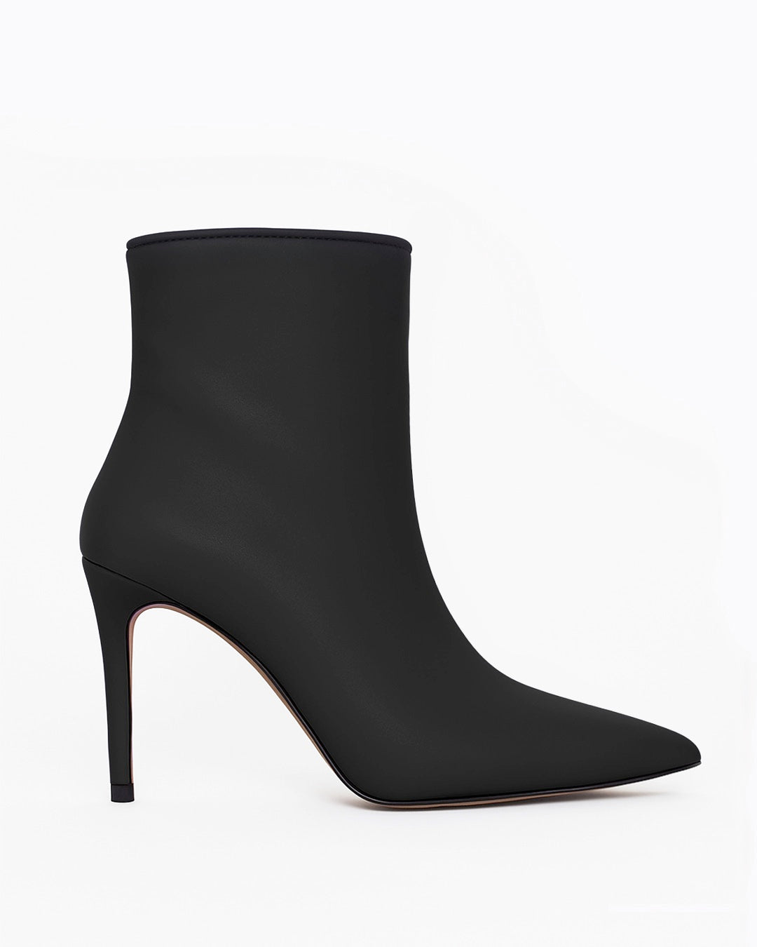 Stivaletto ecopelle nero