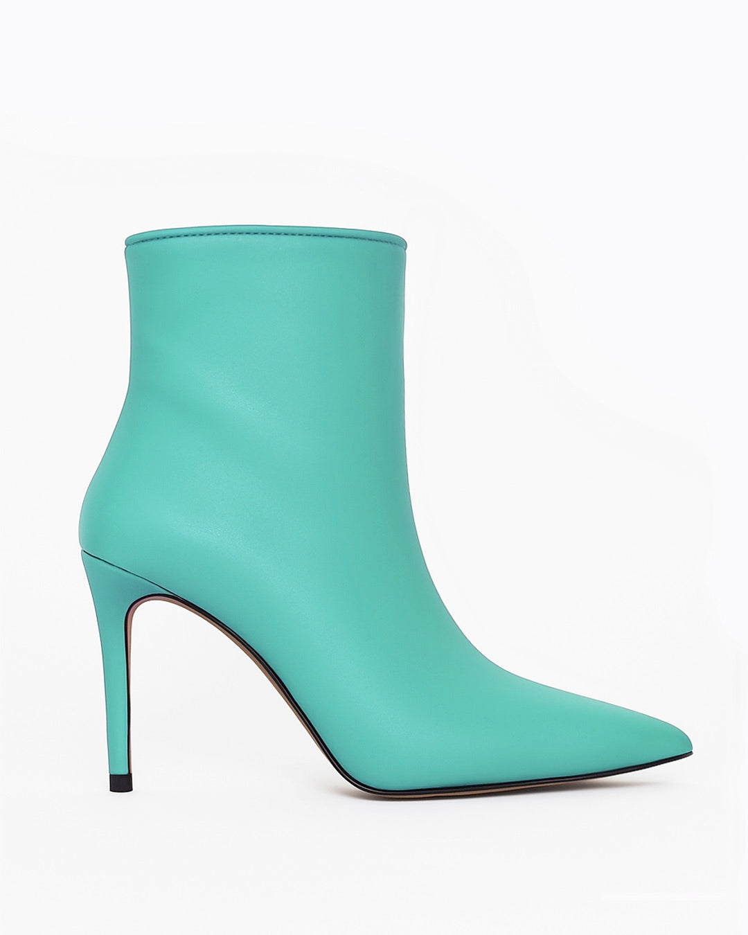 Stivaletto ecopelle turchese