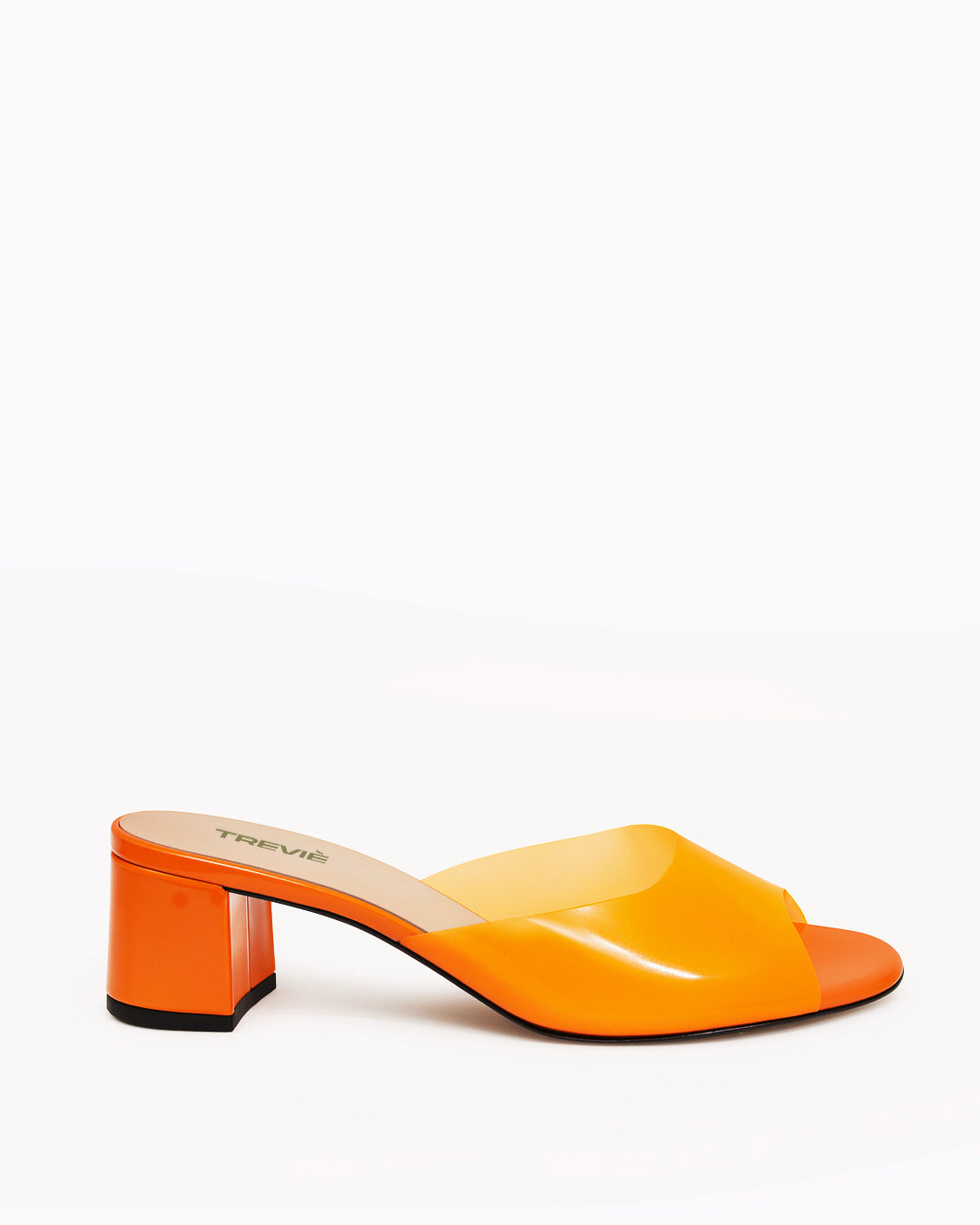 Ciabatta sabot arancione fluo