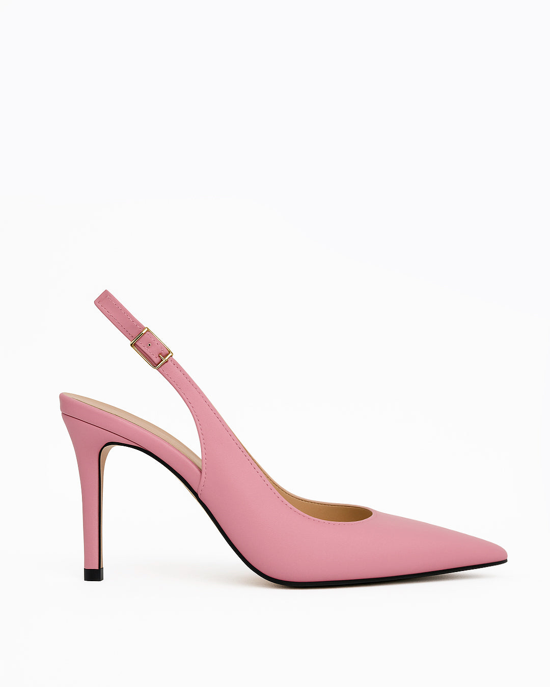Slingback con cinturino rosa