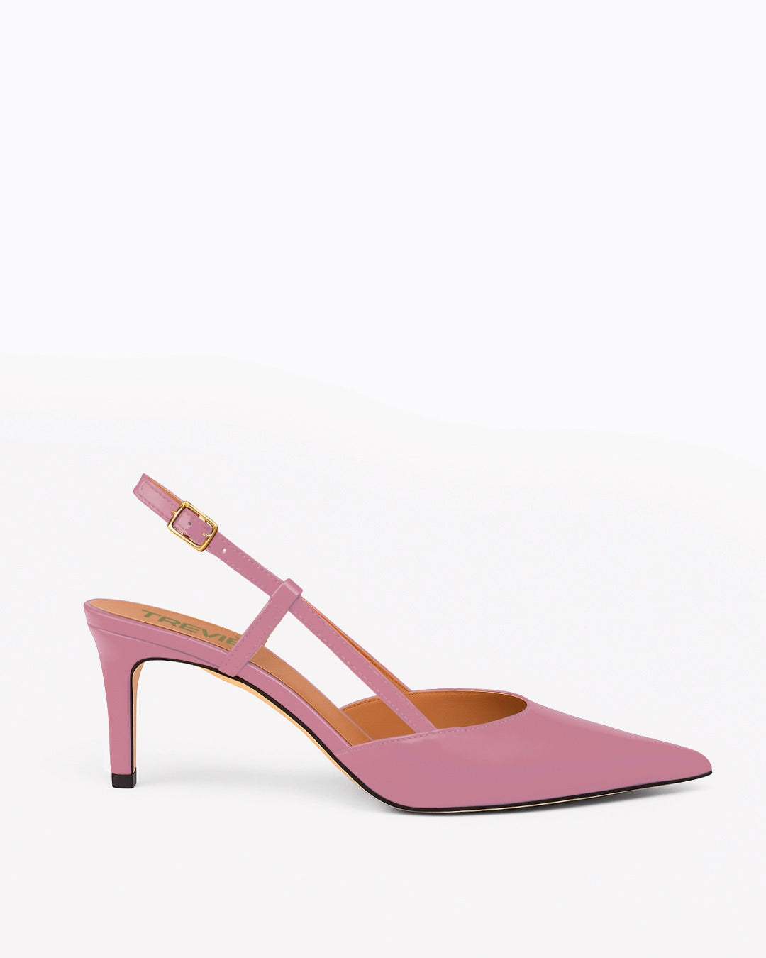 Slingback vernice rosa